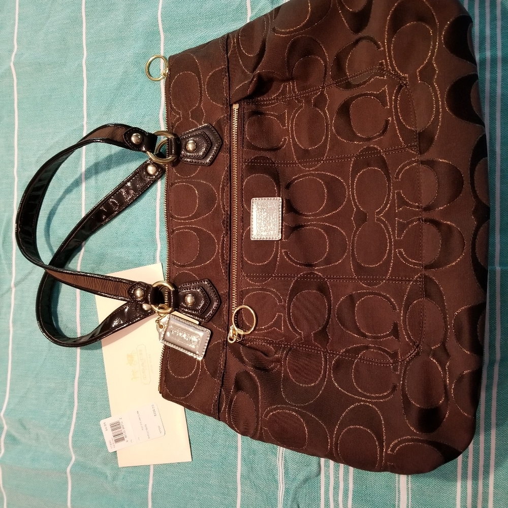Coach purse _ pop sig lrx glam - Picture 4 of 4